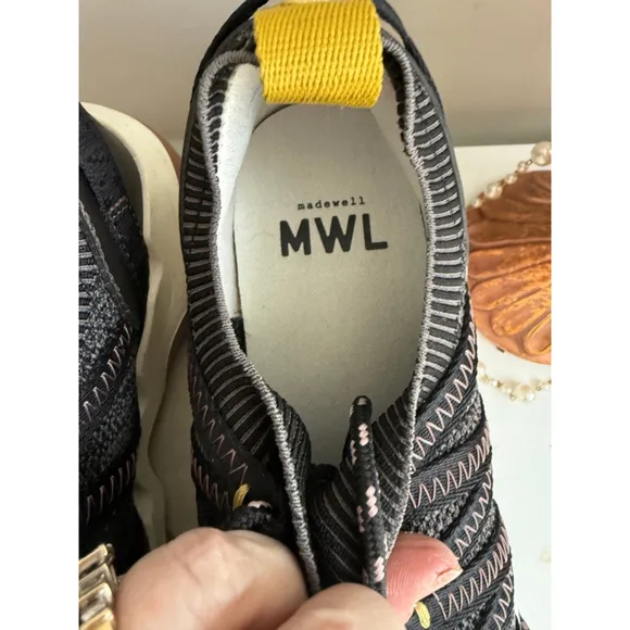 Women’s Madewell Field Knit Sneakers 9.5