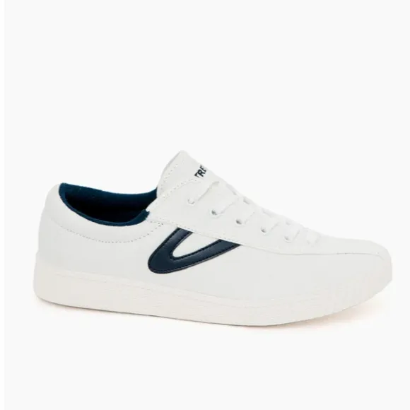 Women's Navy Nylite Canvas SneakersTRETORN