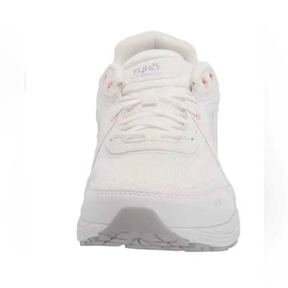 Women’s Sneakers Size 7.5 White Ryka Sky Walk Fit Walking Shoes Memory Foam NEW