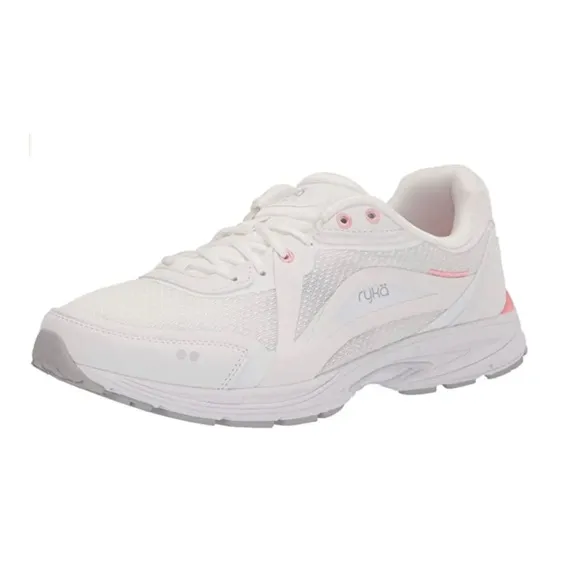 Women’s Sneakers Size 7.5 White Ryka Sky Walk Fit Walking Shoes Memory Foam NEW