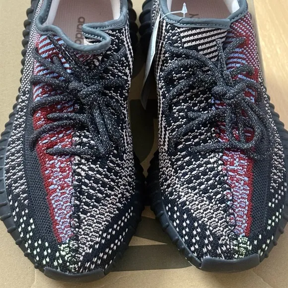 Yeezy Boost 350 V2 Black Red Sneakers