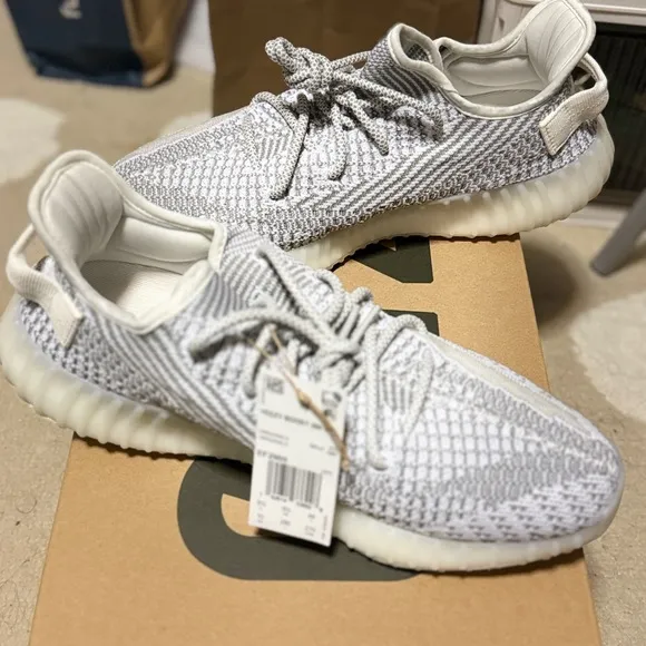 Yeezy Boost 350 V2 Gray White Sneakers