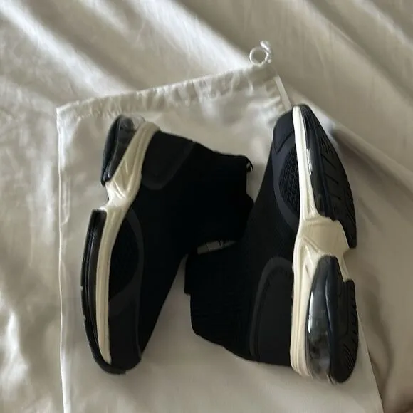ZARA Kids | Black | KNIT HIGH-TOP SNEAKERS