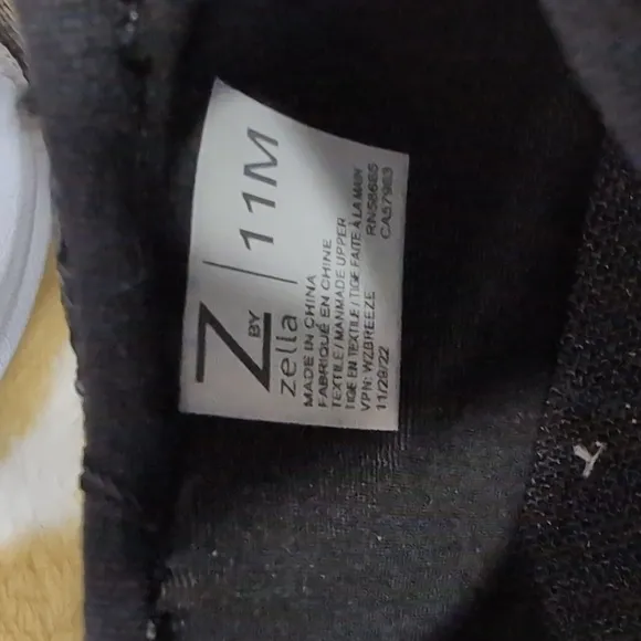 Zella Black Knit Sneakers