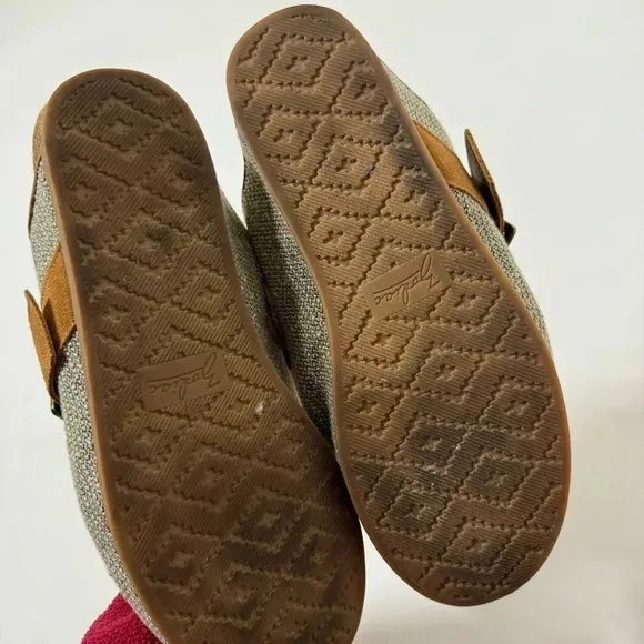 Zodiac Maui Tweed Shearling Lined Clog Mules Size 9